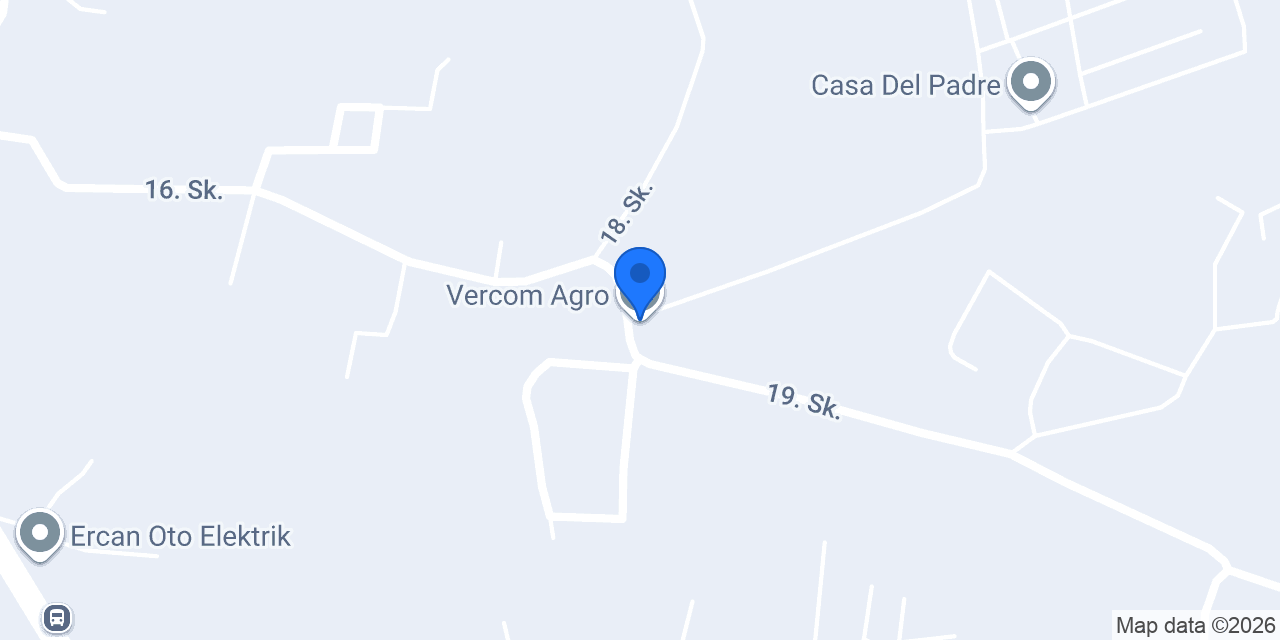 Vercom Agro konumu
