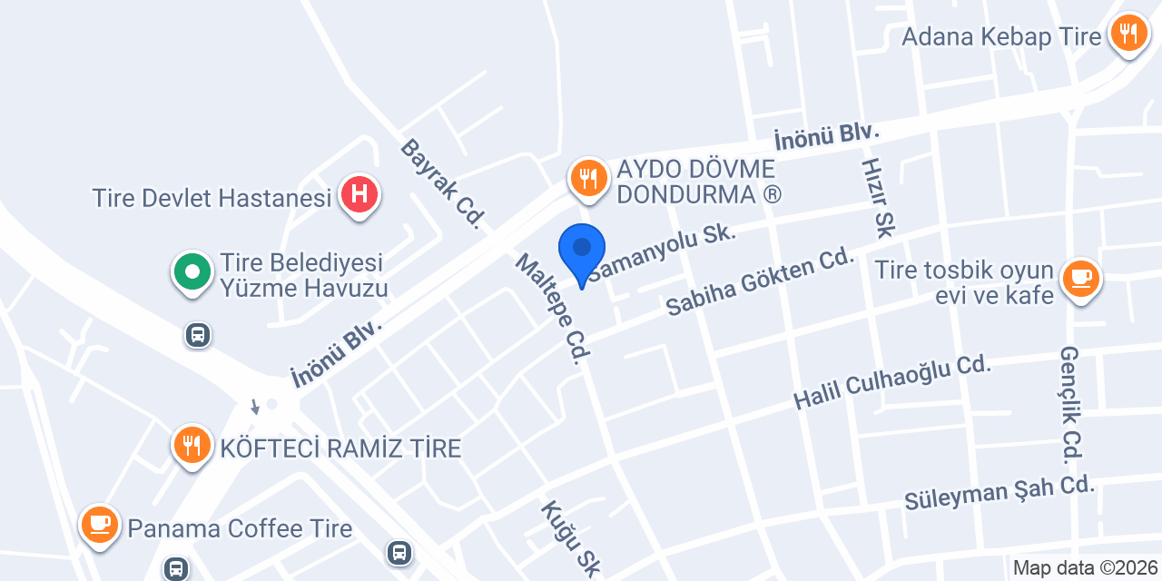 Öykü Beril Eczanesi konumu