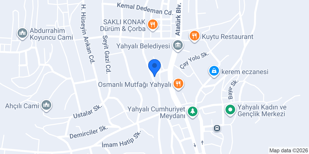 Moda Giyim konumu