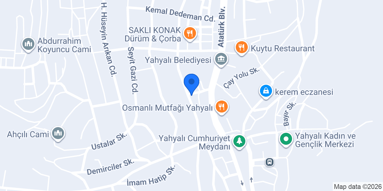AKÇA Yapı Market Üzeyir CULFA konumu