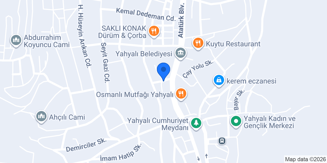 Tüfekçi Çay Ocağı konumu