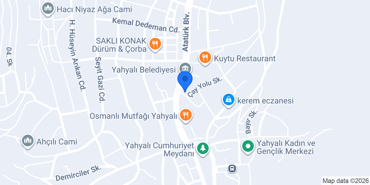 Traş Rent A Car konumu