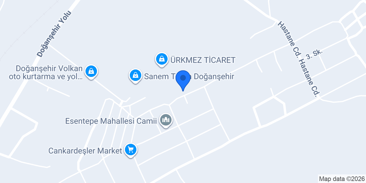 İkra Mobilya DOĞANŞEHİR konumu