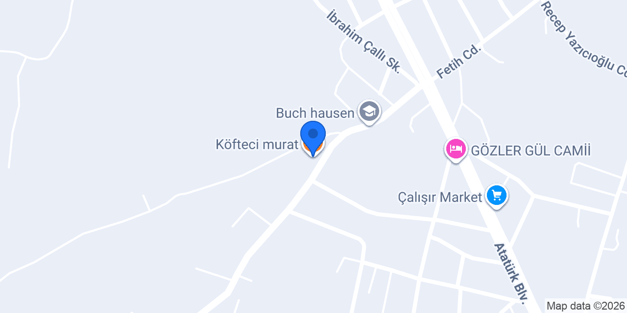 Köfteci murat konumu