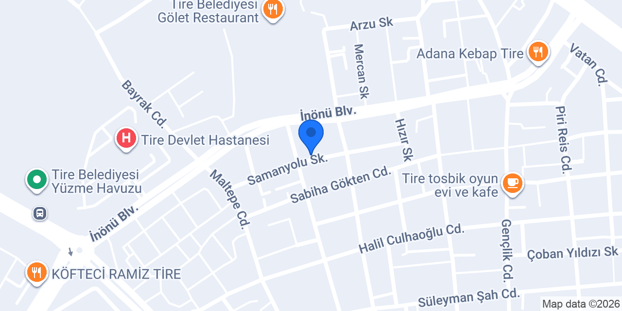 MFC Teknik Servis konumu