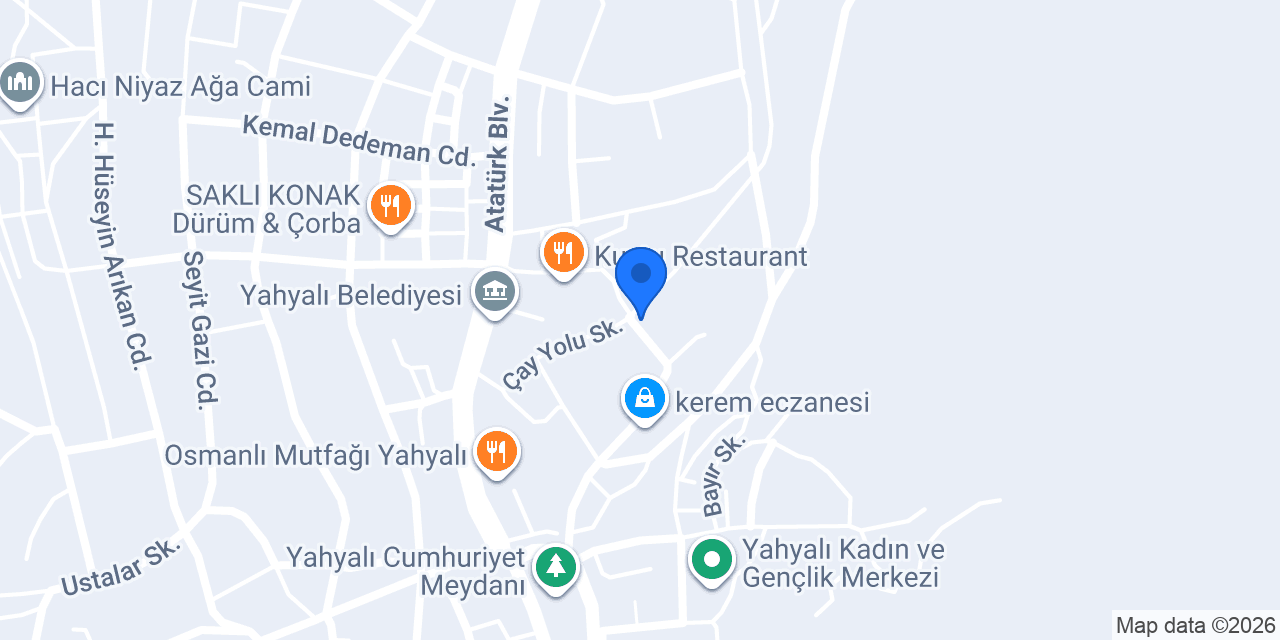 Şahin Eczanesi konumu
