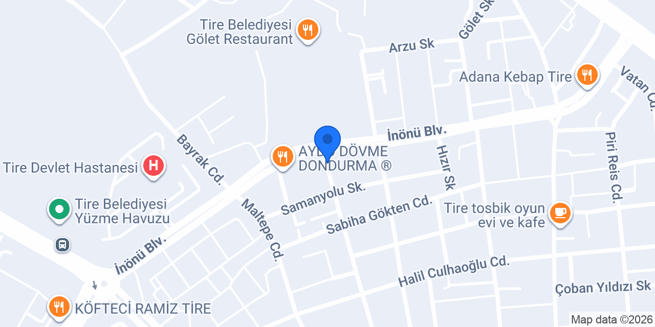 Atölye Vesna konumu