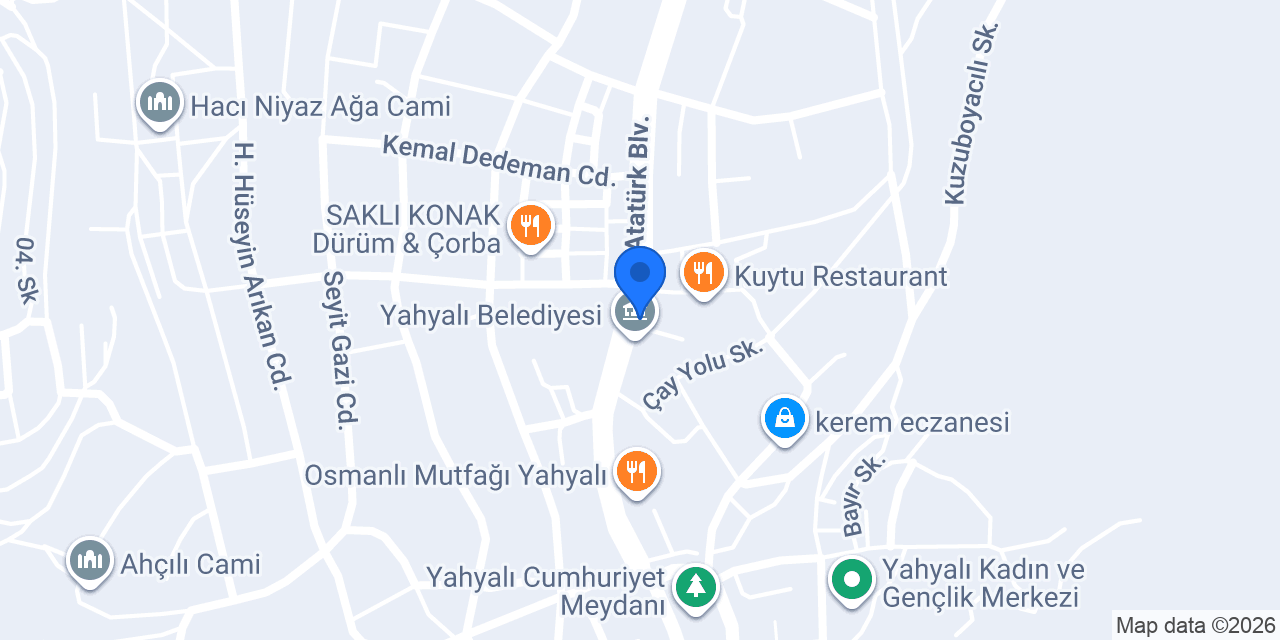 Özçinar lojistik konumu