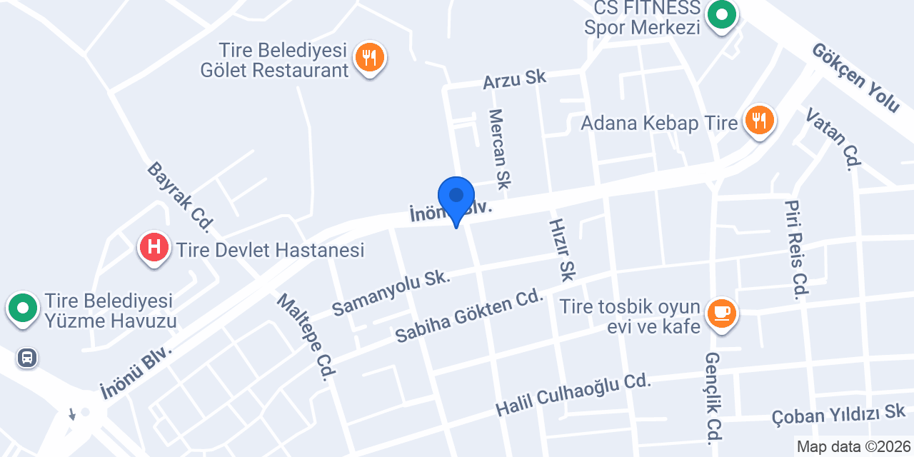 ÖZDOĞAN OTOMOTİV konumu