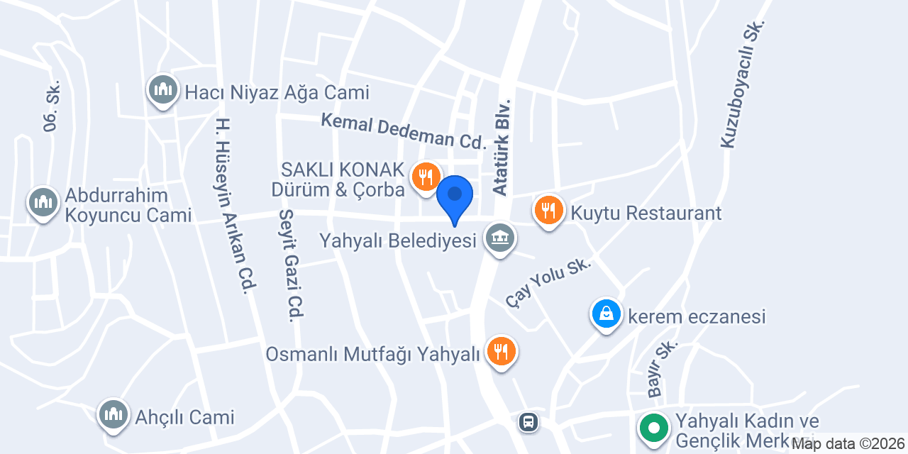 Seta Tarım Market konumu