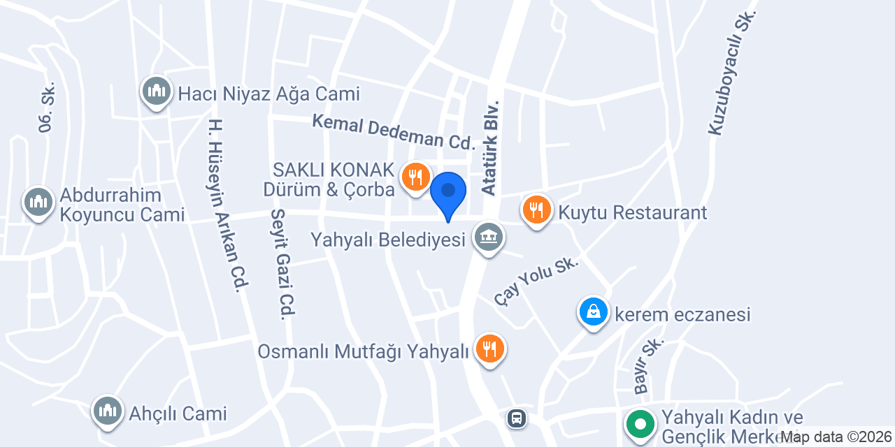 FERHAT OTOMOTİV konumu