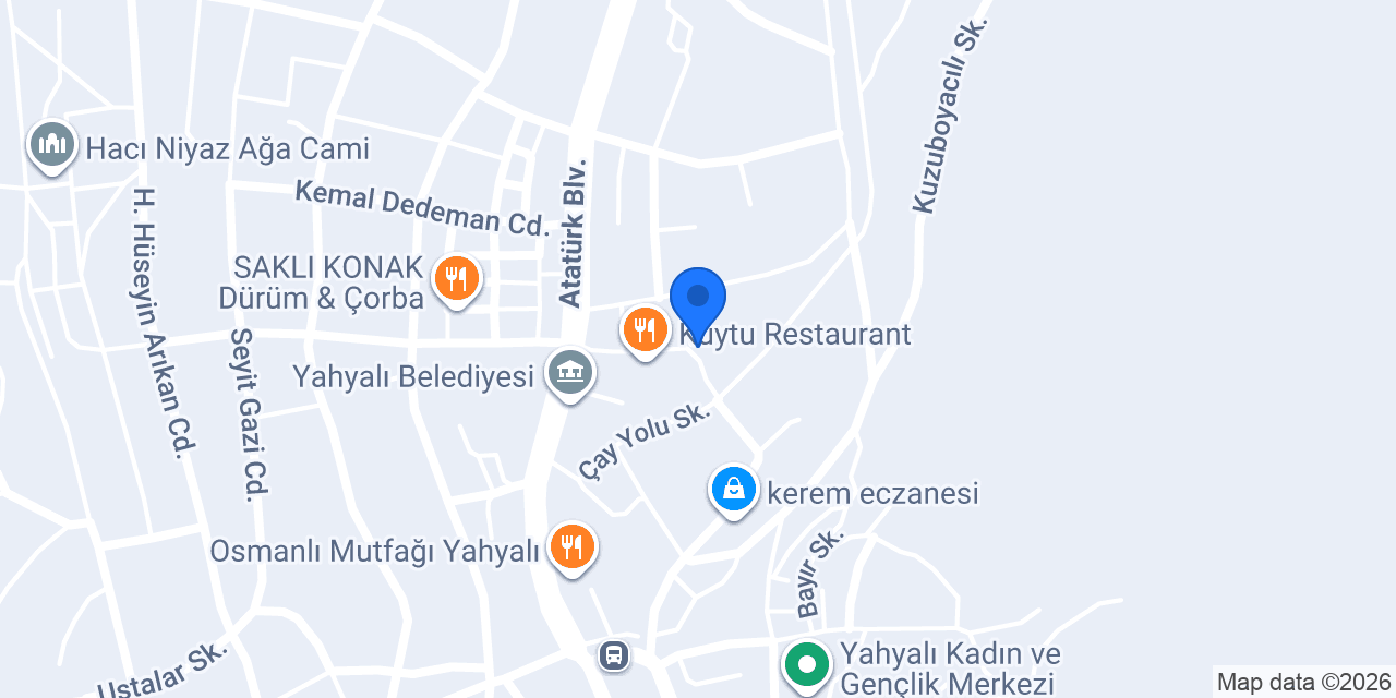 Efsane chicken street konumu
