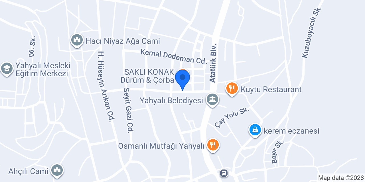 Mali Müşavir SAMİ ŞAHİN konumu