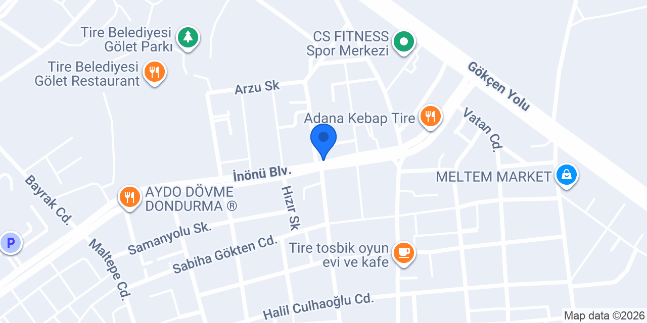 SARP MOTORS TİRE konumu