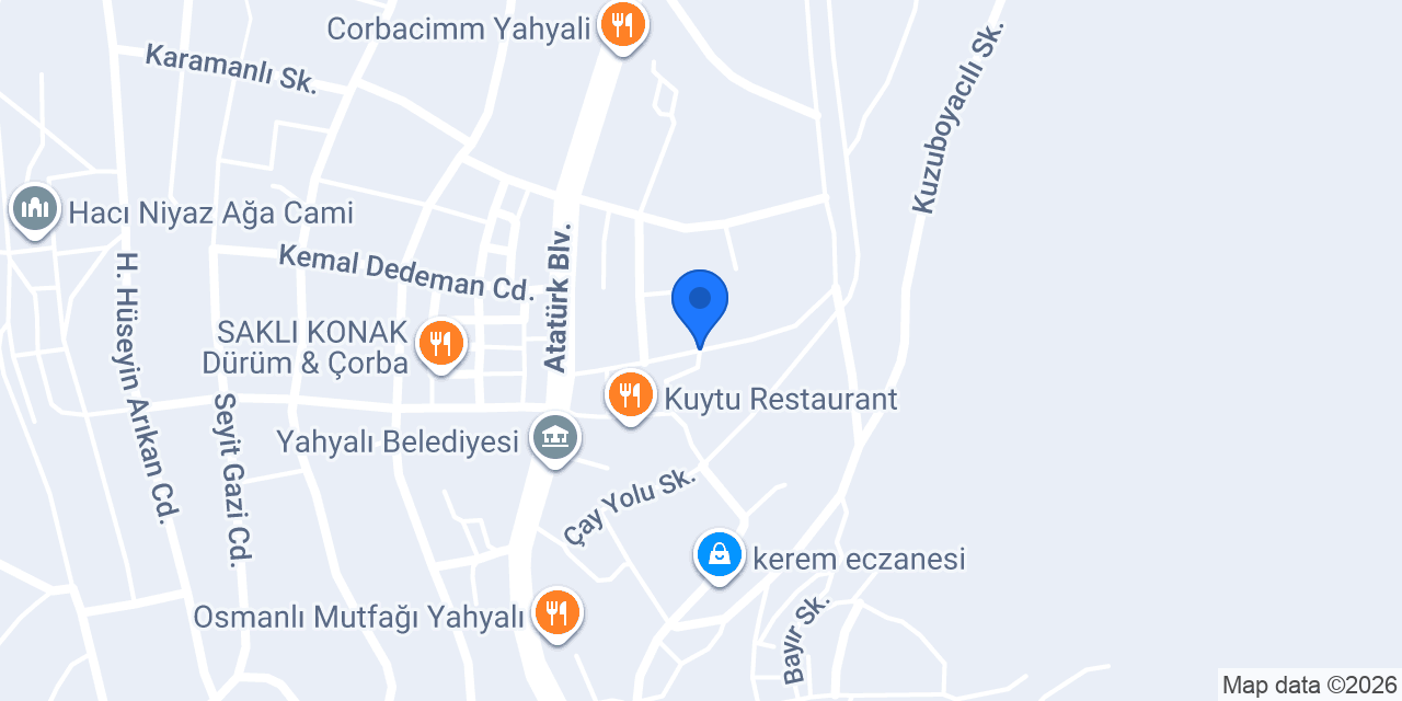 KAMİLOĞULLARI İNŞAAT konumu