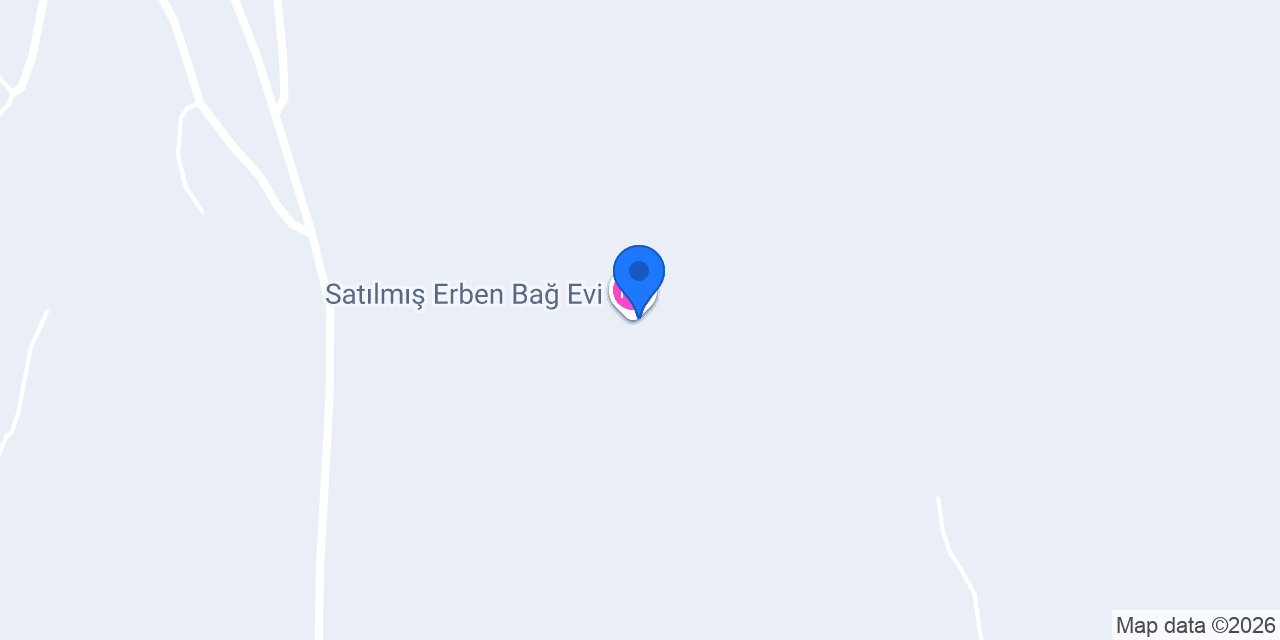 Satılmış Erben Bağ Evi konumu
