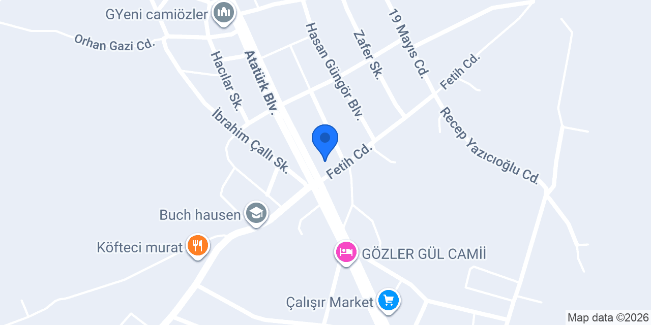 Gözler İlköğretim Okulu konumu