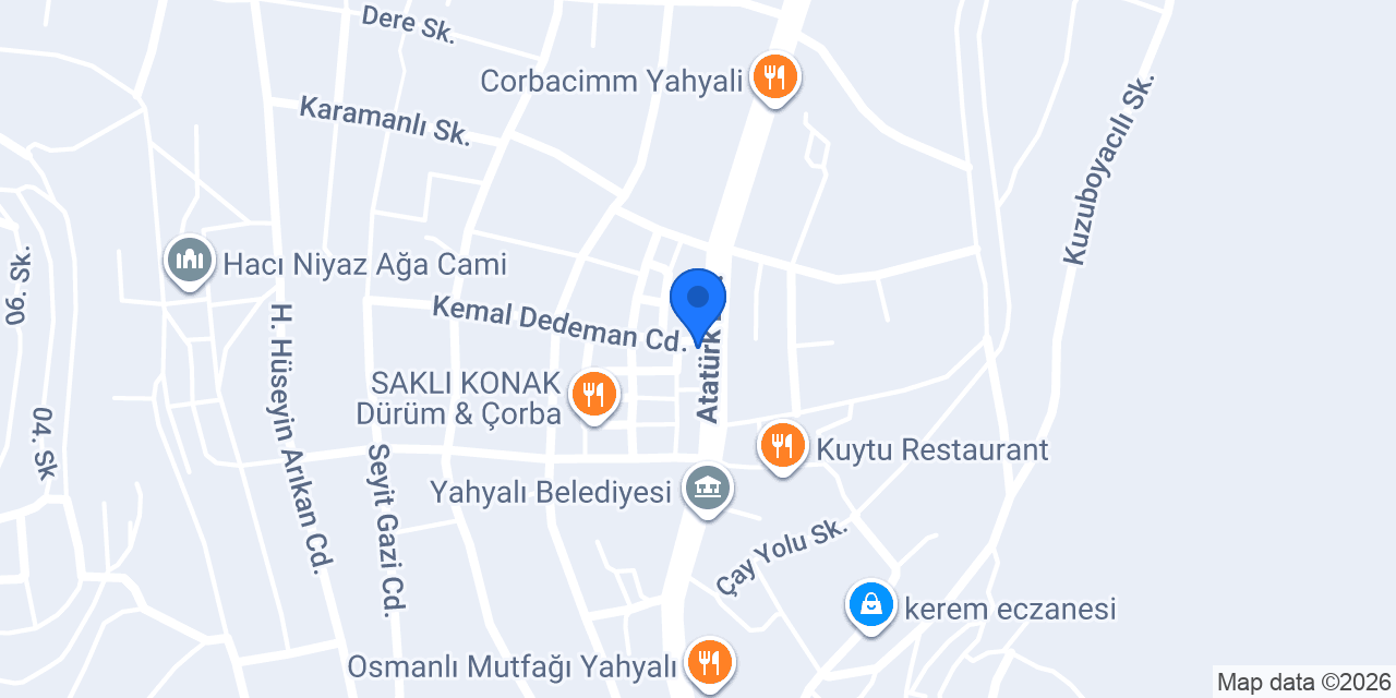 Loca Erkek Kuaför konumu