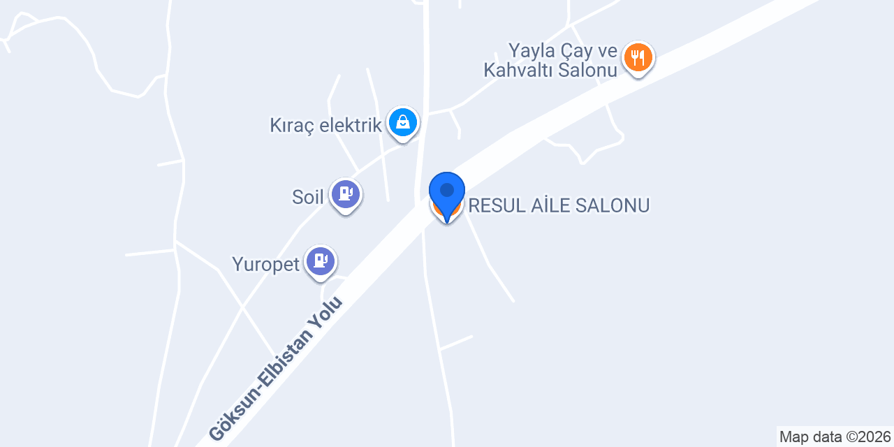 RESUL AİLE SALONU konumu