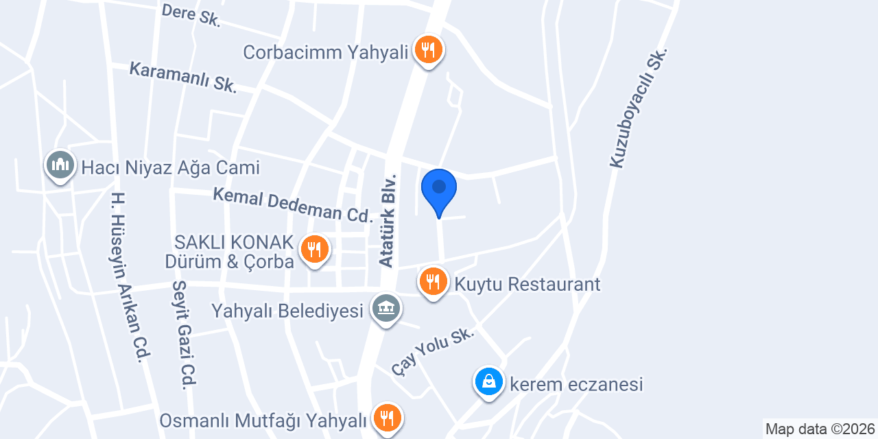 PRIME RENT A CAR konumu