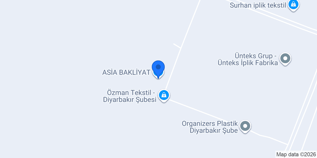 ASİA BAKLİYAT konumu