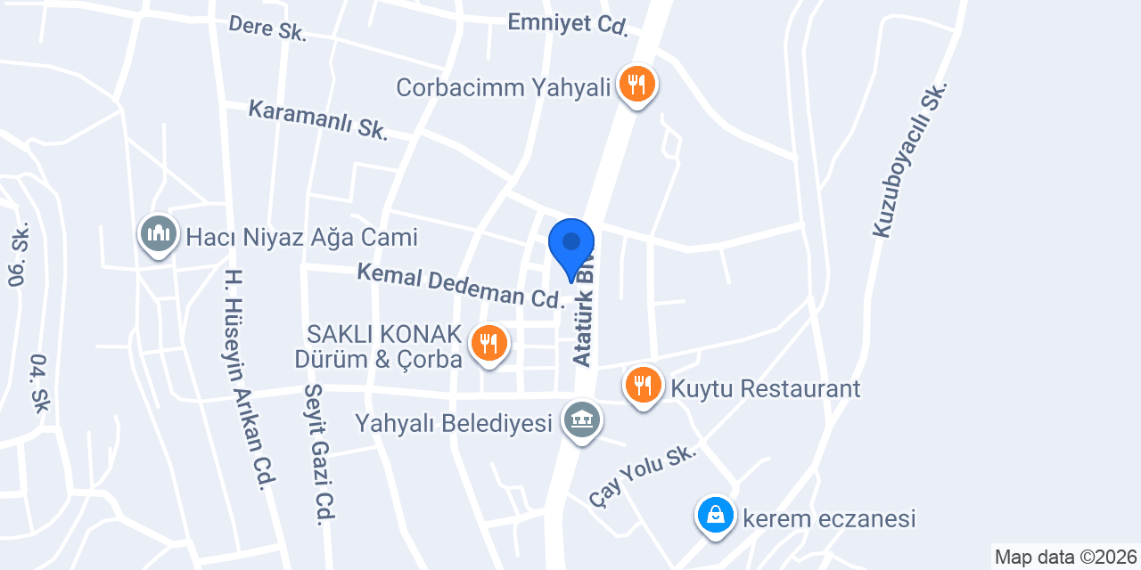 Güven Zūccaciye konumu