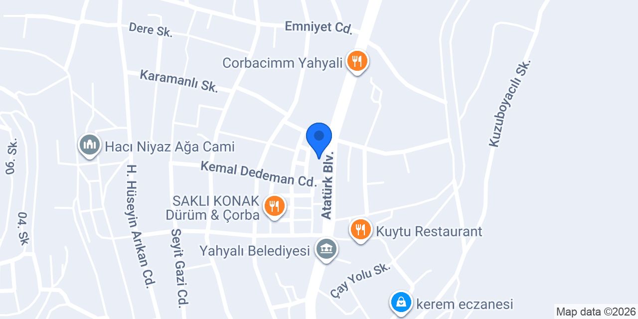 Mega Bilgisayar konumu