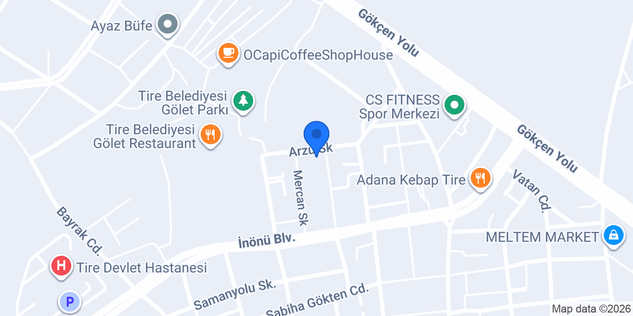 Ceyda Event Cafe konumu