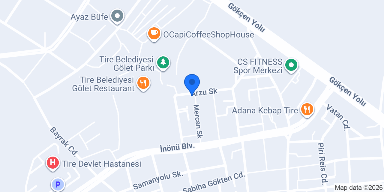 Deniz Cafe & Parti Evi konumu