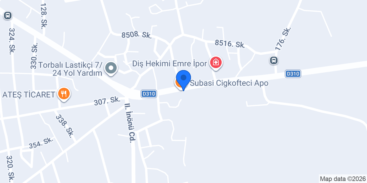 Subasi Kuafor konumu