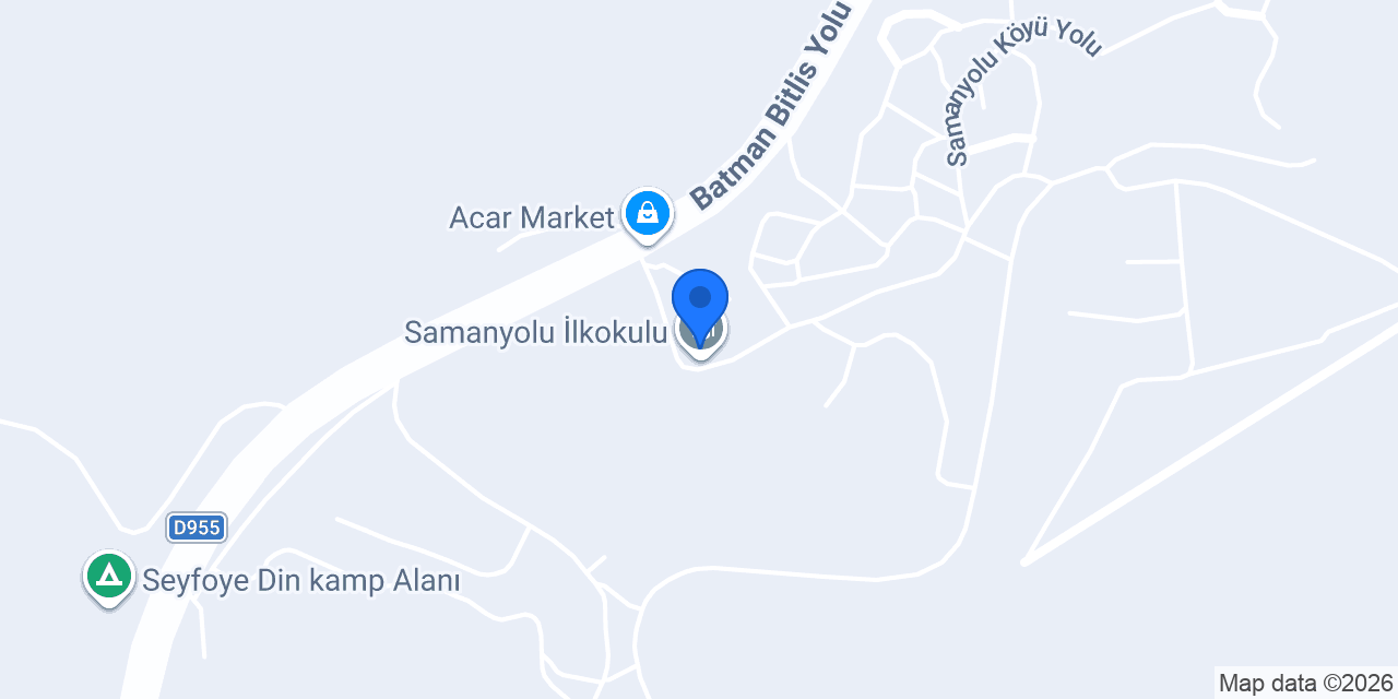 Samanyolu İlkokulu konumu