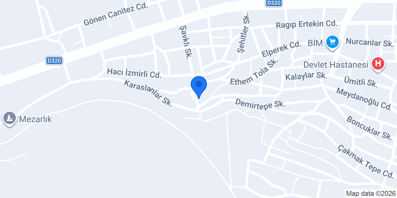 Veteriner Kliniği konumu
