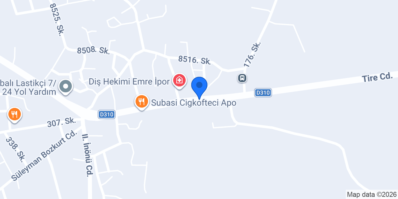 Mutluluk Eczanesi konumu
