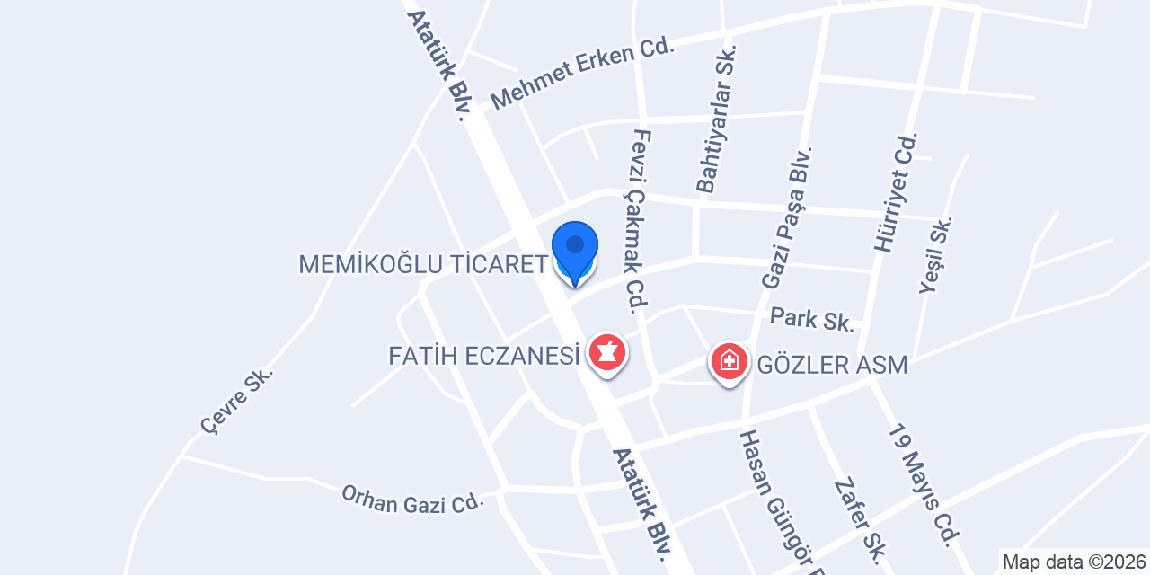 MEMİKOĞLU TİCARET konumu