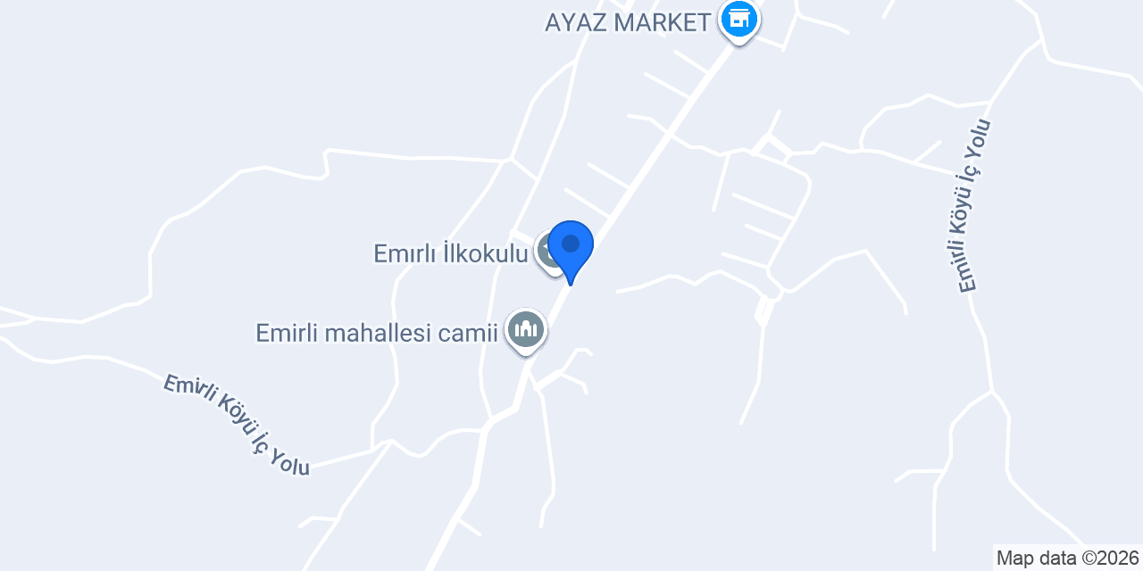 Emirli Köyü Muhtarlığı konumu