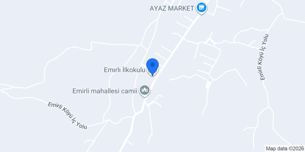 Emırlı İlkokulu konumu