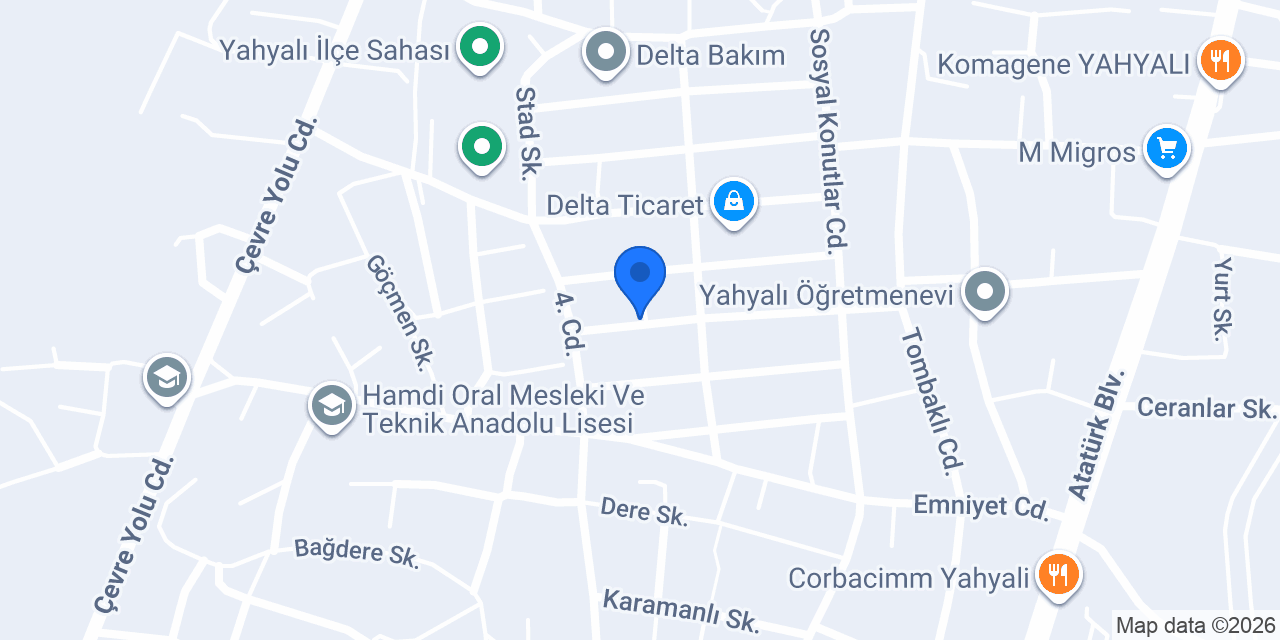 SERHAT REKLAM konumu