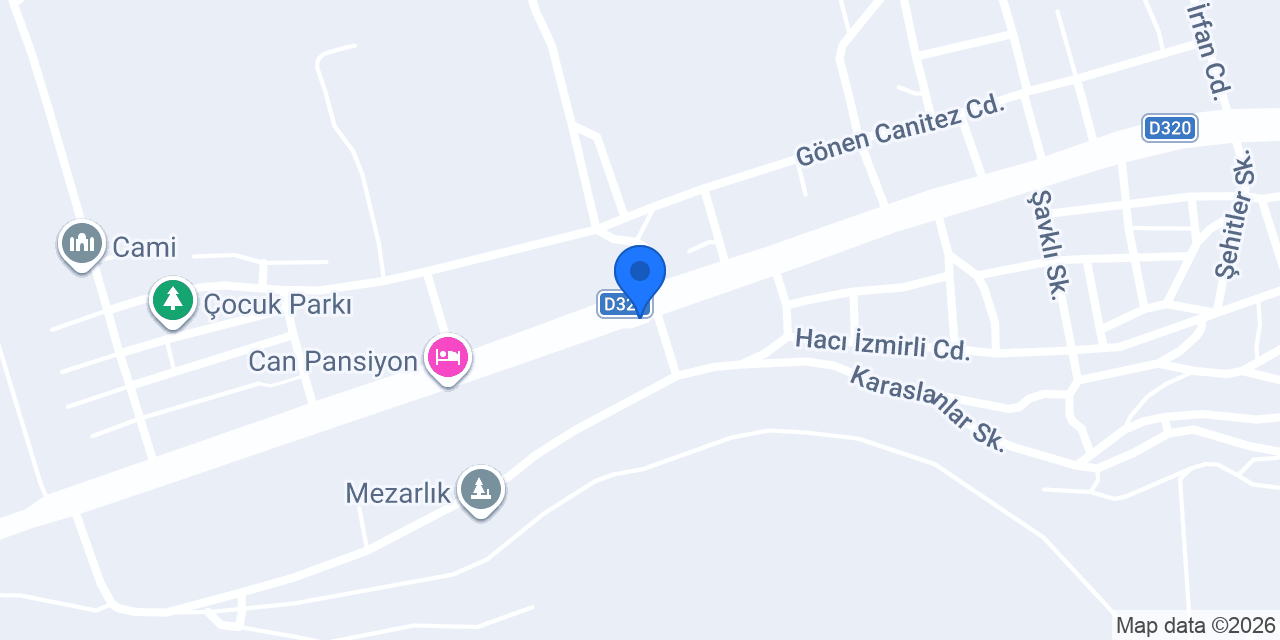Petrol Ofisi konumu