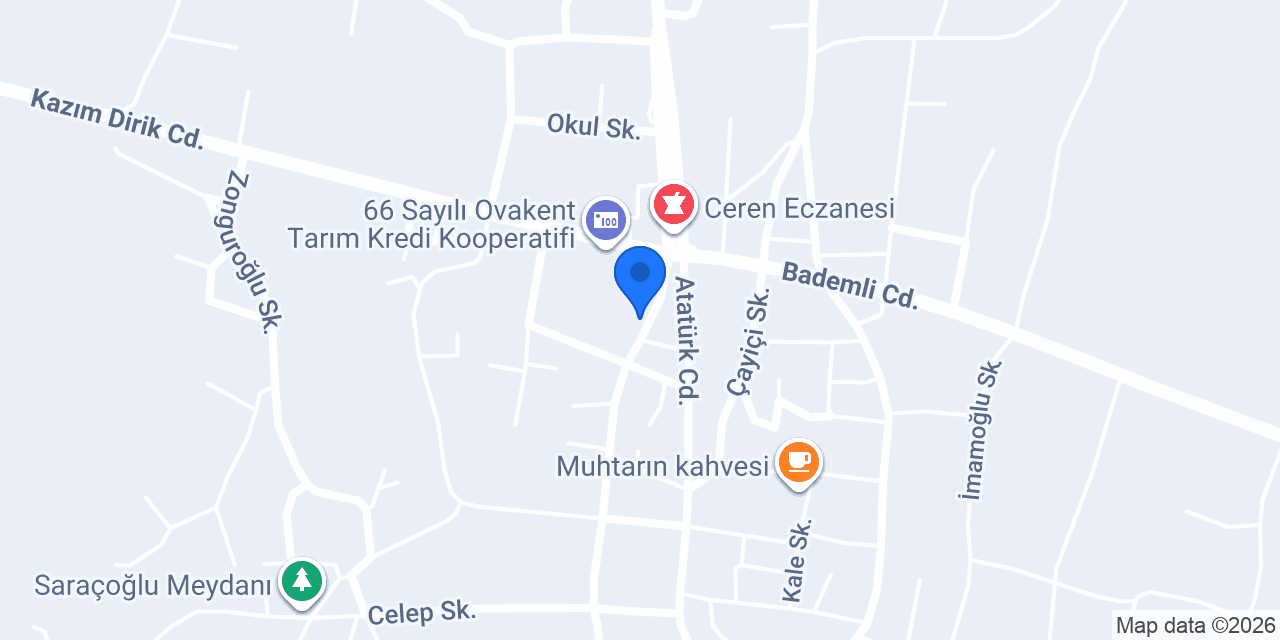 Tuğçe Korucu Hair Design Studio konumu