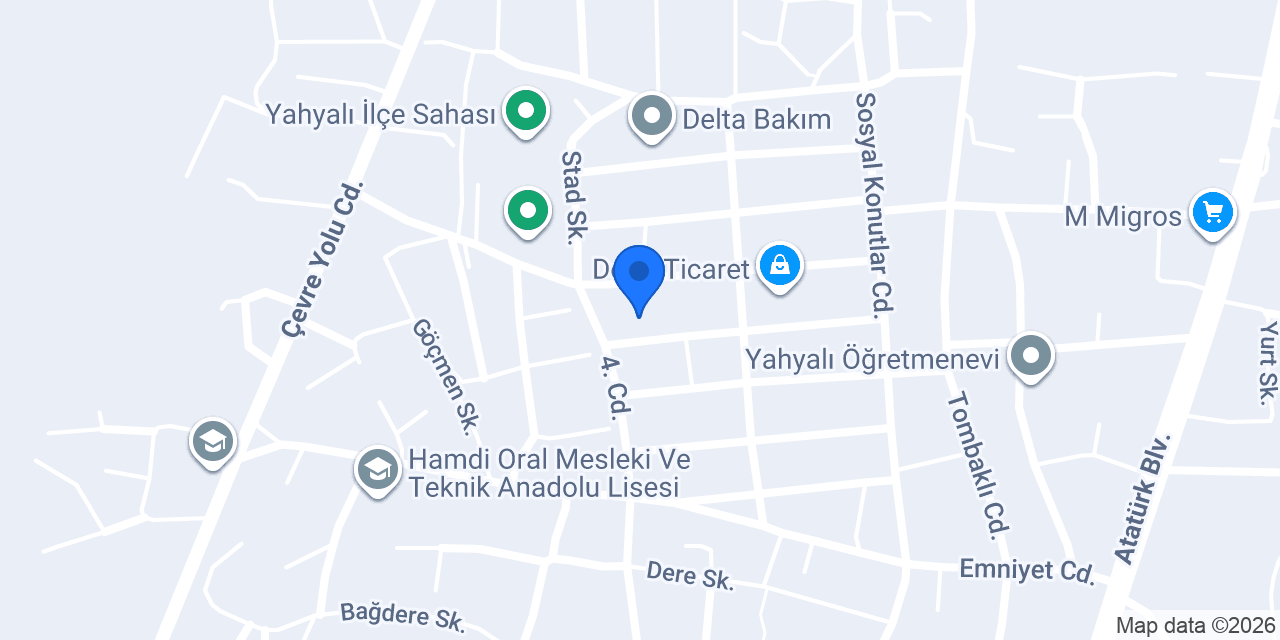 Emba makina ltd. şti. (Batuhan Yücel) konumu