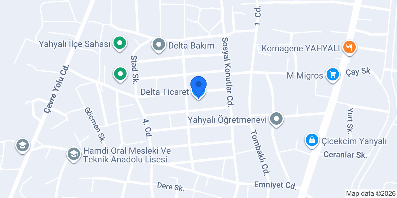 Delta Ticaret konumu