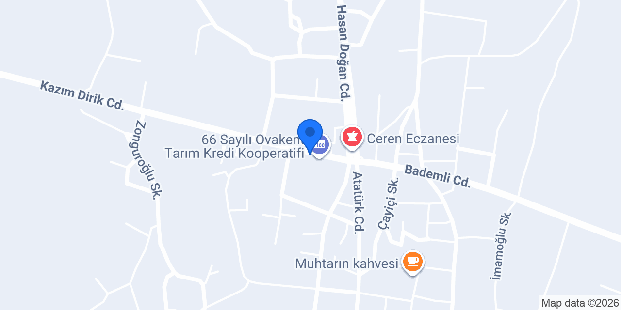 Duranoğlu Fidancılık konumu