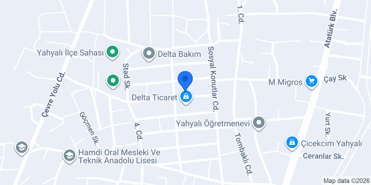 Dorse Oto Makas konumu