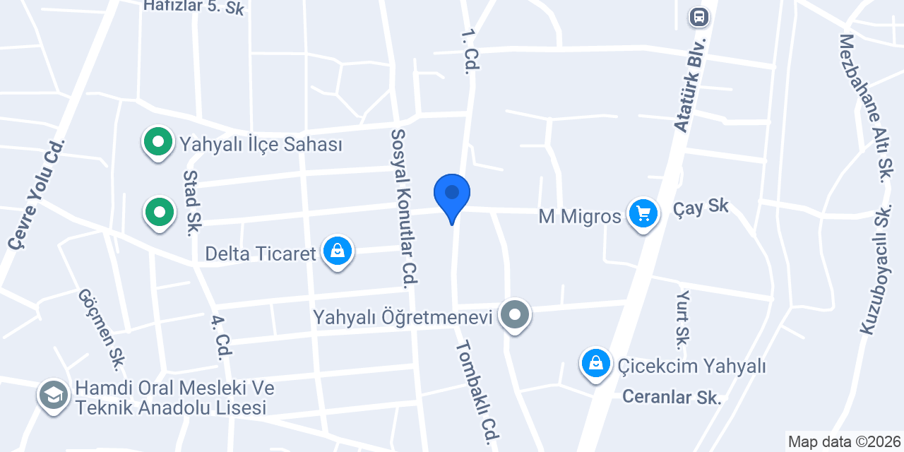 Fatih Ekmek Kafe Restorant konumu