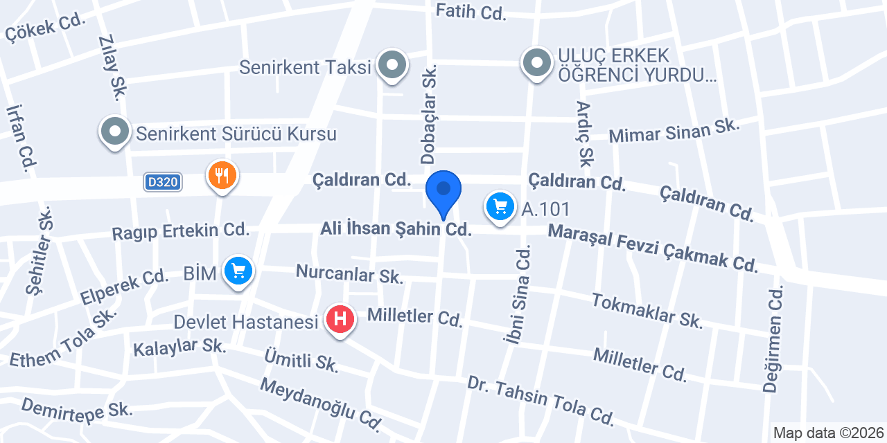 Sevimli Elektrik Ferdi Sevimli konumu
