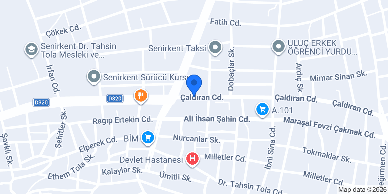 Serkan Pide Kebab Salonu konumu