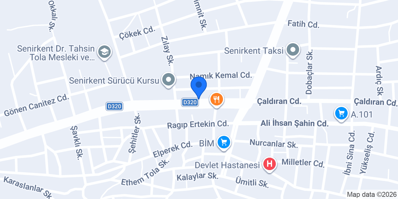 Ayfer Bayan Kuaförü konumu