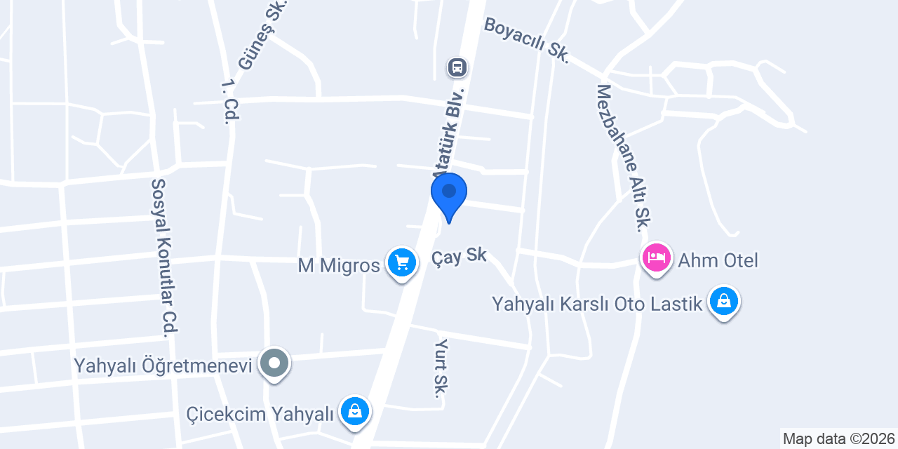 Haskılıç PETROL A.Ş konumu