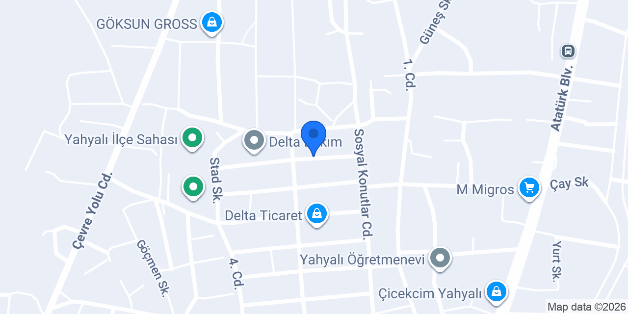Efeoğlu Oto Elektrik konumu