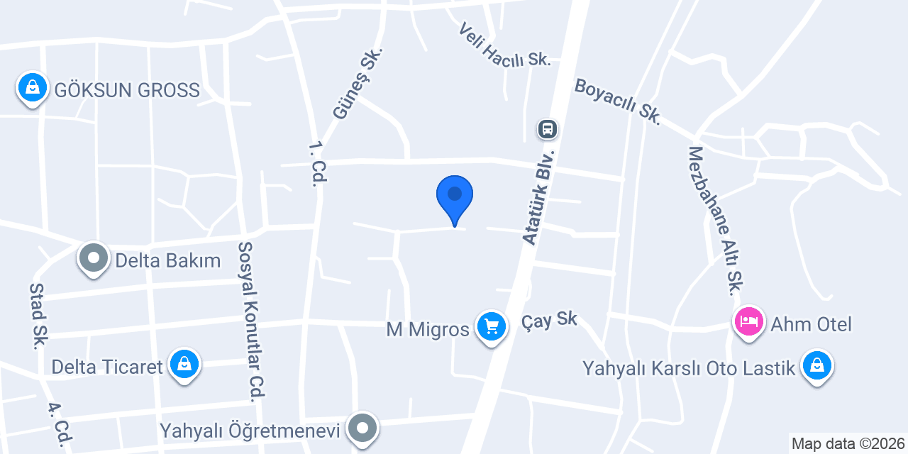 Süha Turizm konumu